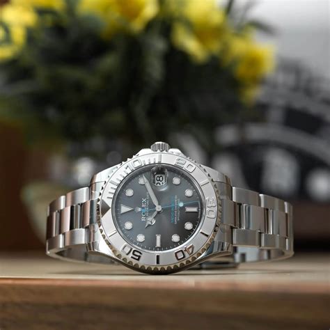 rolex 37 yacht master|rolex yacht master 37 rhodium.